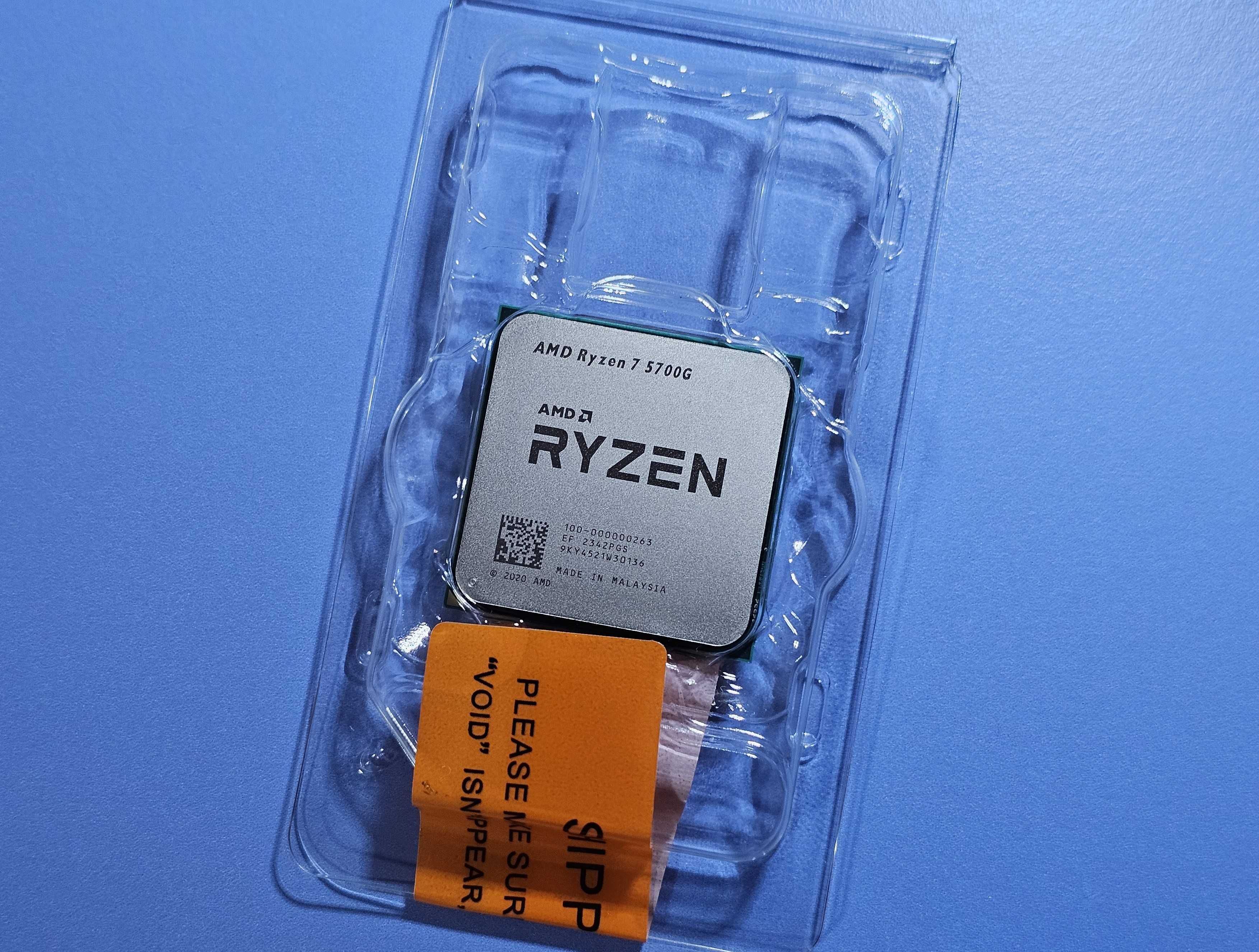 Процессор AMD Ryzen 7 5700G 8/16 ядер 3.8-4.6GHz 20MB Zen3 sAM4 Tray