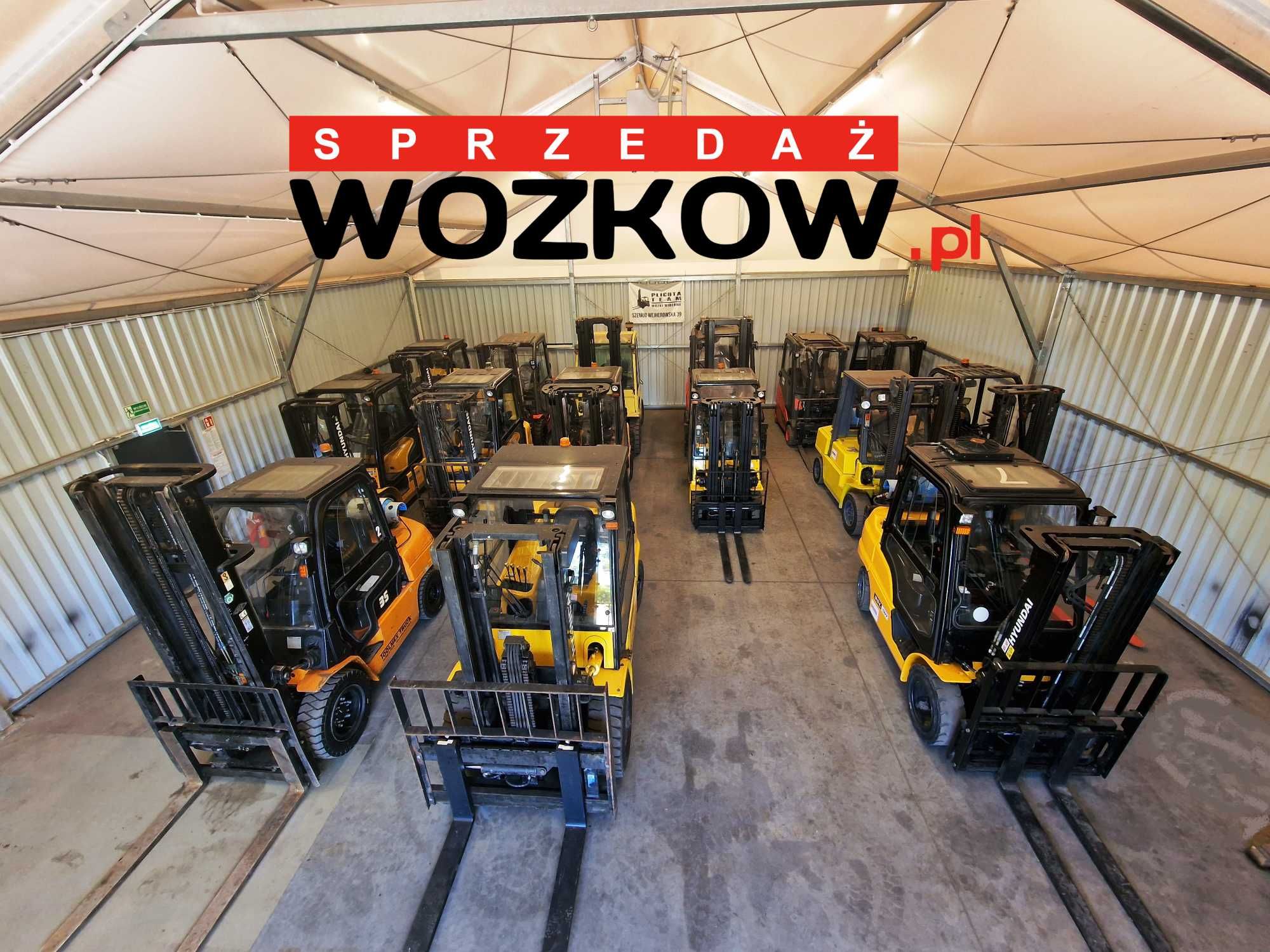 Wynajem wózka widłowego, wózków widłowych, również Długoterminowy