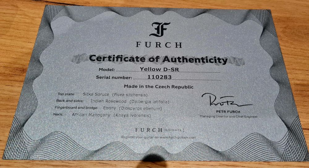 Gitara FURCH Yellow D-SR