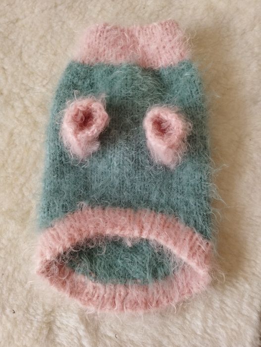 Одяг для маленьких тваринок,светрик ручна робота