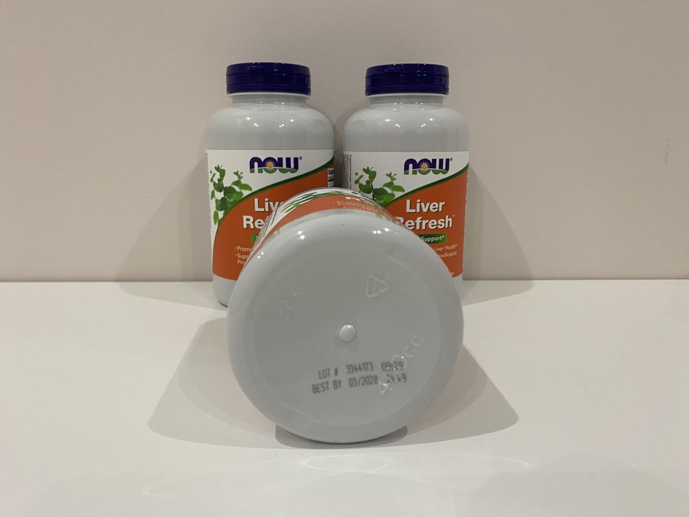 Now foods, Liver refresh, 180 капсул, комплекс для здоров’я печінки