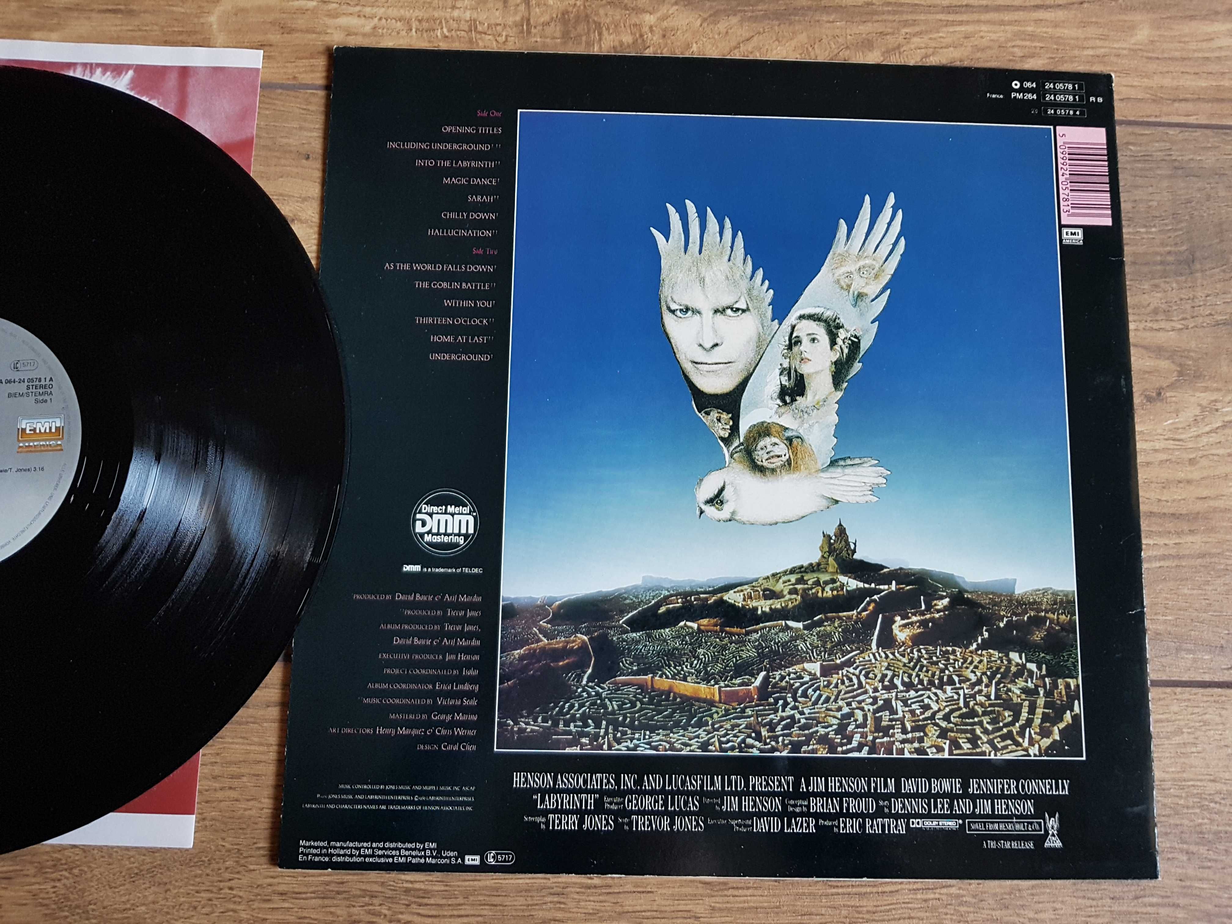 LP, vinyl: Trevor Jones, David Bowie „Labyrinth” Soundtracks