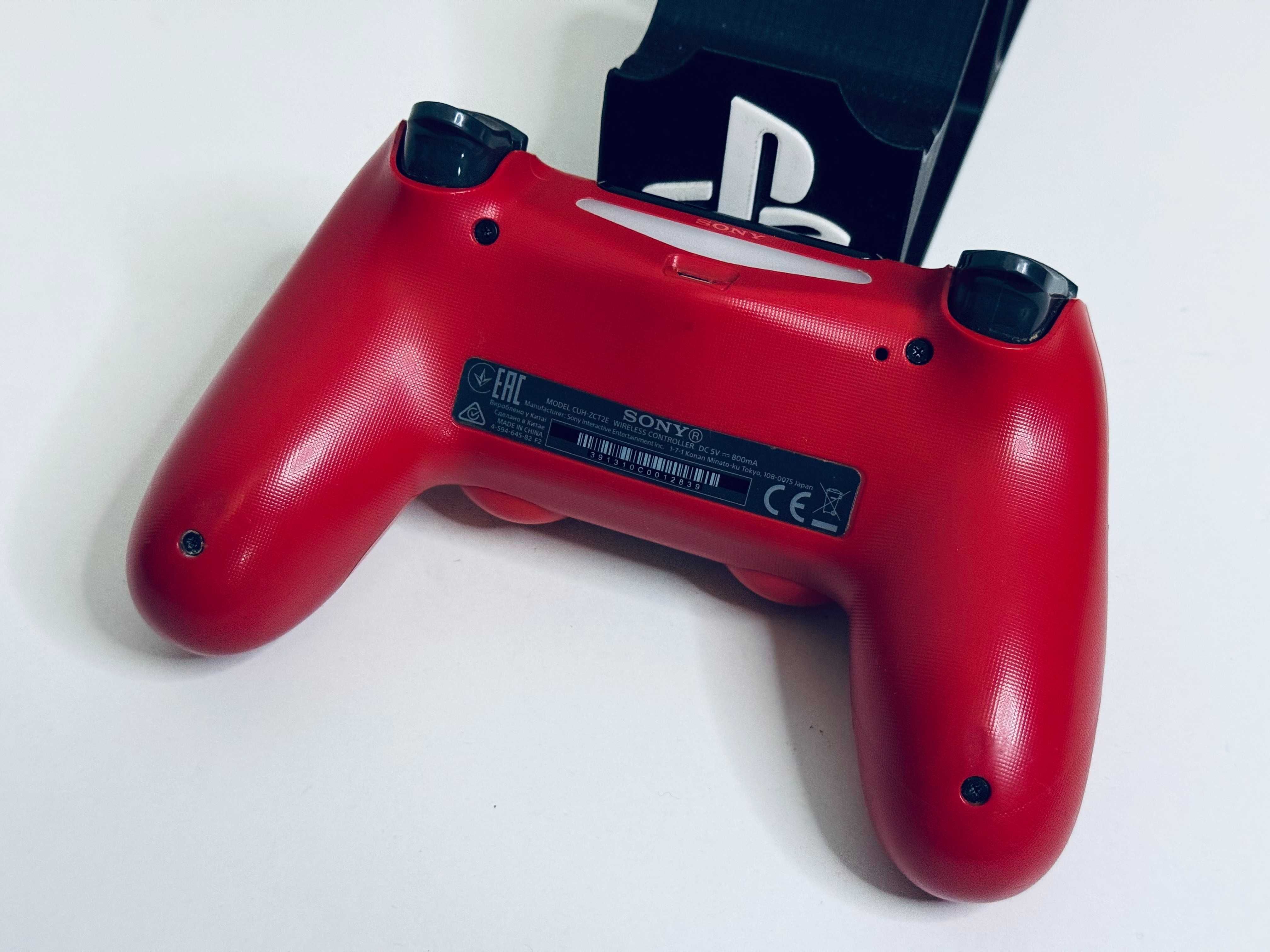 Kontroler Pad PS4 Dualshock 4 v2 Do PlayStation 4 Oryginalny Czerwony