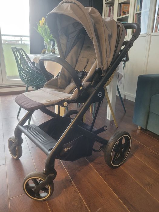 Cybex balios s lux Soho grey wózek 2 w 1 gondola spacerówka dodatki