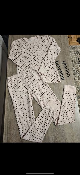 Komplet wełniany Cubus merino 146 152