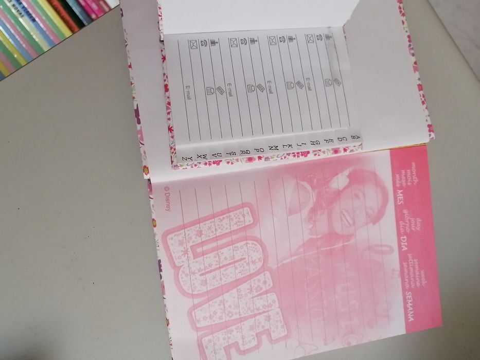 Agenda e lista telefónica