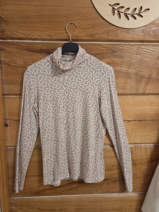 Beżowy golf bluzka mohito s