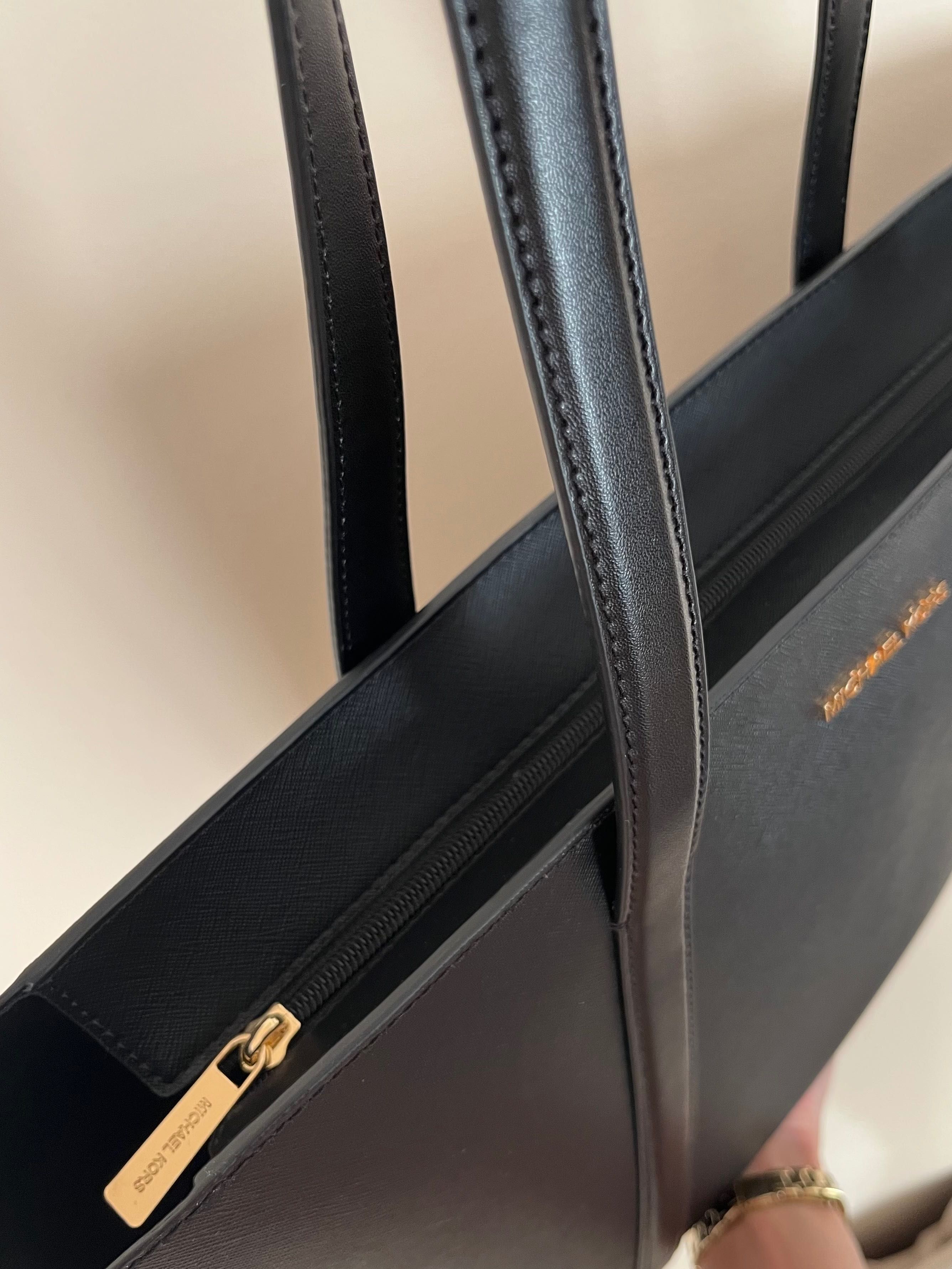 Torebka Michael Kors torba na ramię czarna Pratt