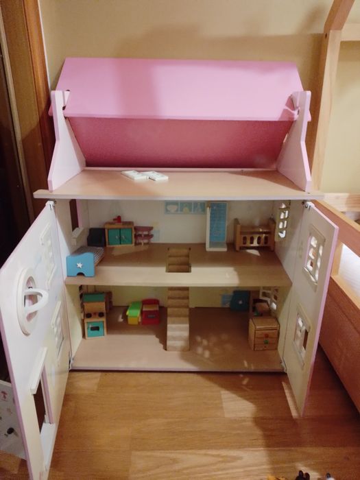 Casa de bonecas Madeira