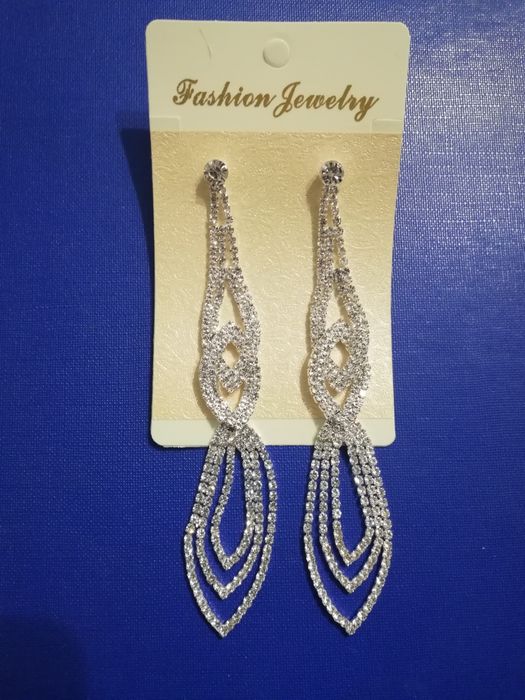 Свадебные серьги