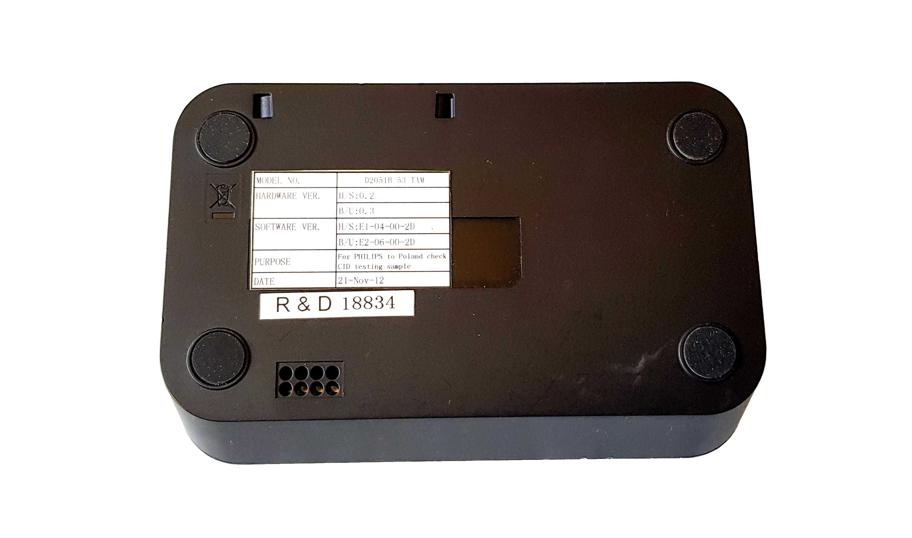 Telefon bezprzewodowy Philips D2051B/53