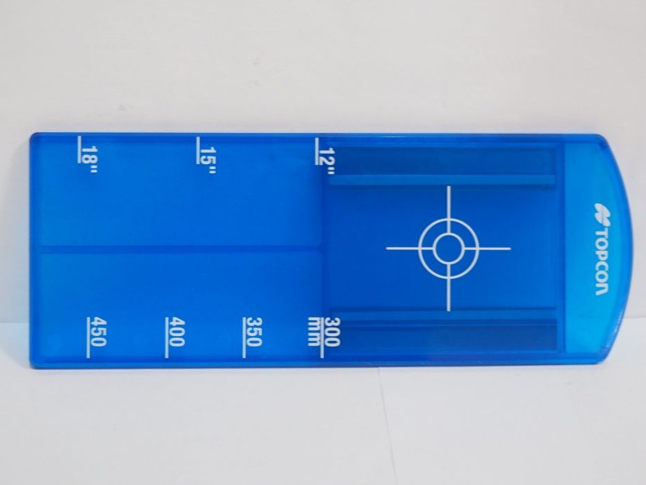 TOPCON tarczka tarcza celownicza laser rurowy niwelator zielony leica