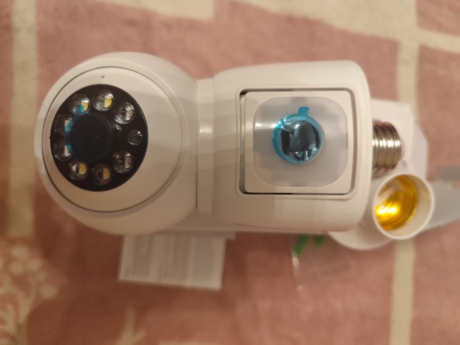 Камера в патрон ел лампи,IP Wifi на 8Мр