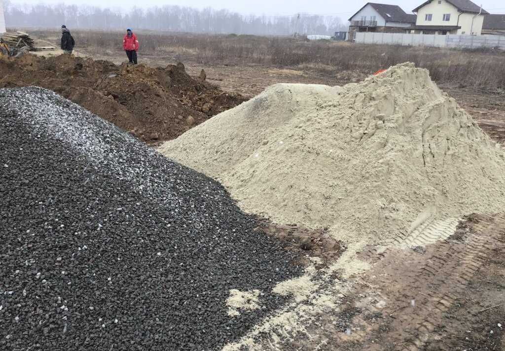 Песок  Щебень Доставка по городу и обл