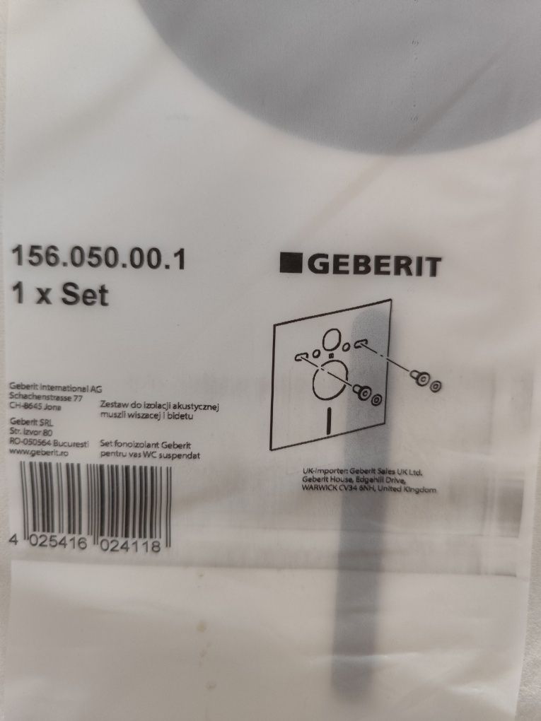 Geberit mata uszczelka wygłuszająca akustyczna - NOWA