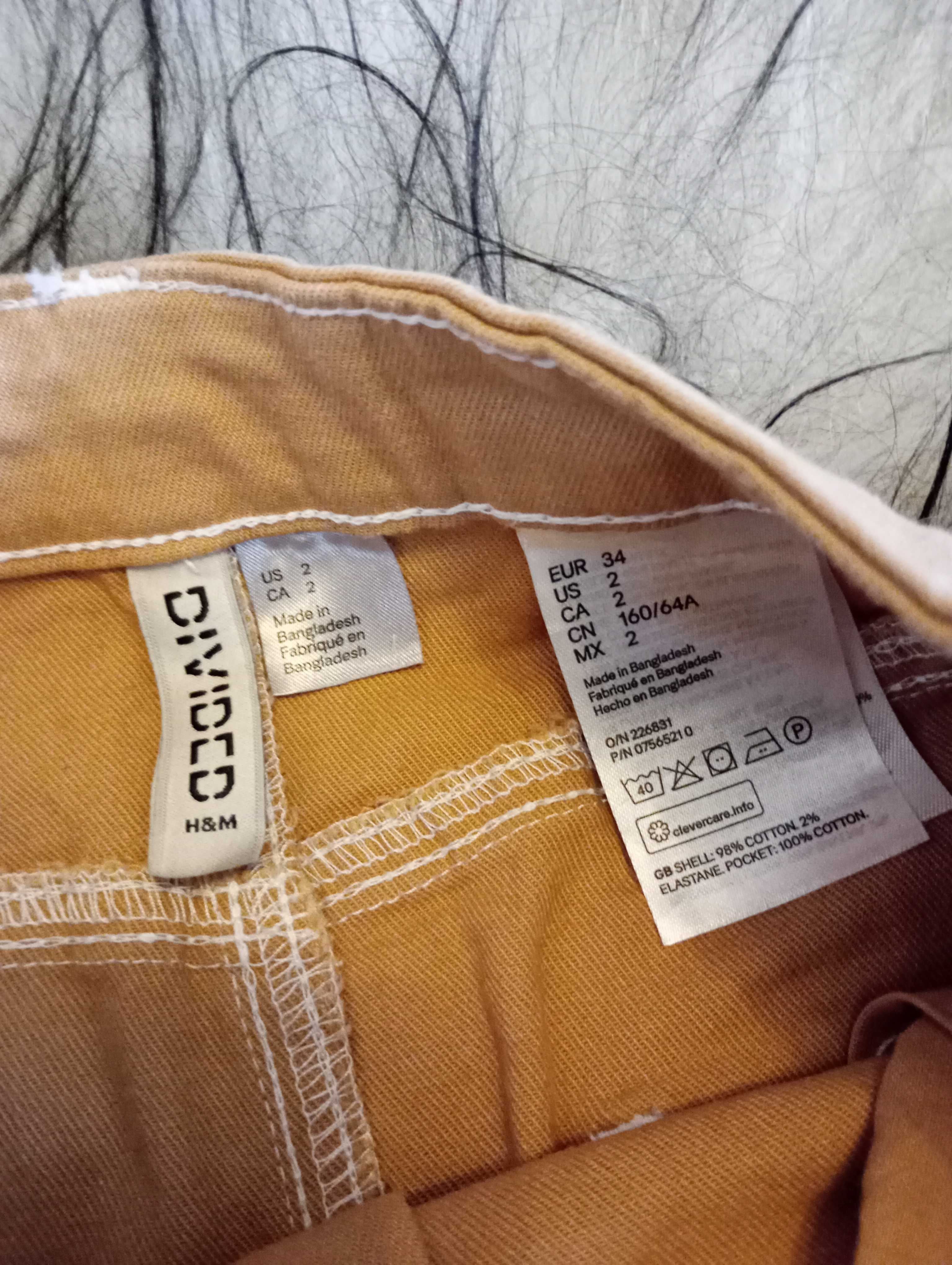 Spódnica jeansowa H&M rozmiar 34 XS