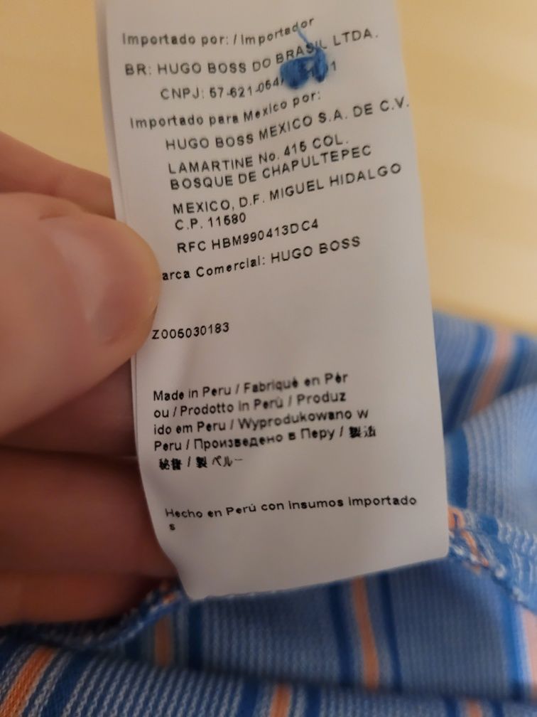 Koszulka polo męska Hugo Boss regular fit roz.M