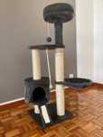 Casa de gato preto