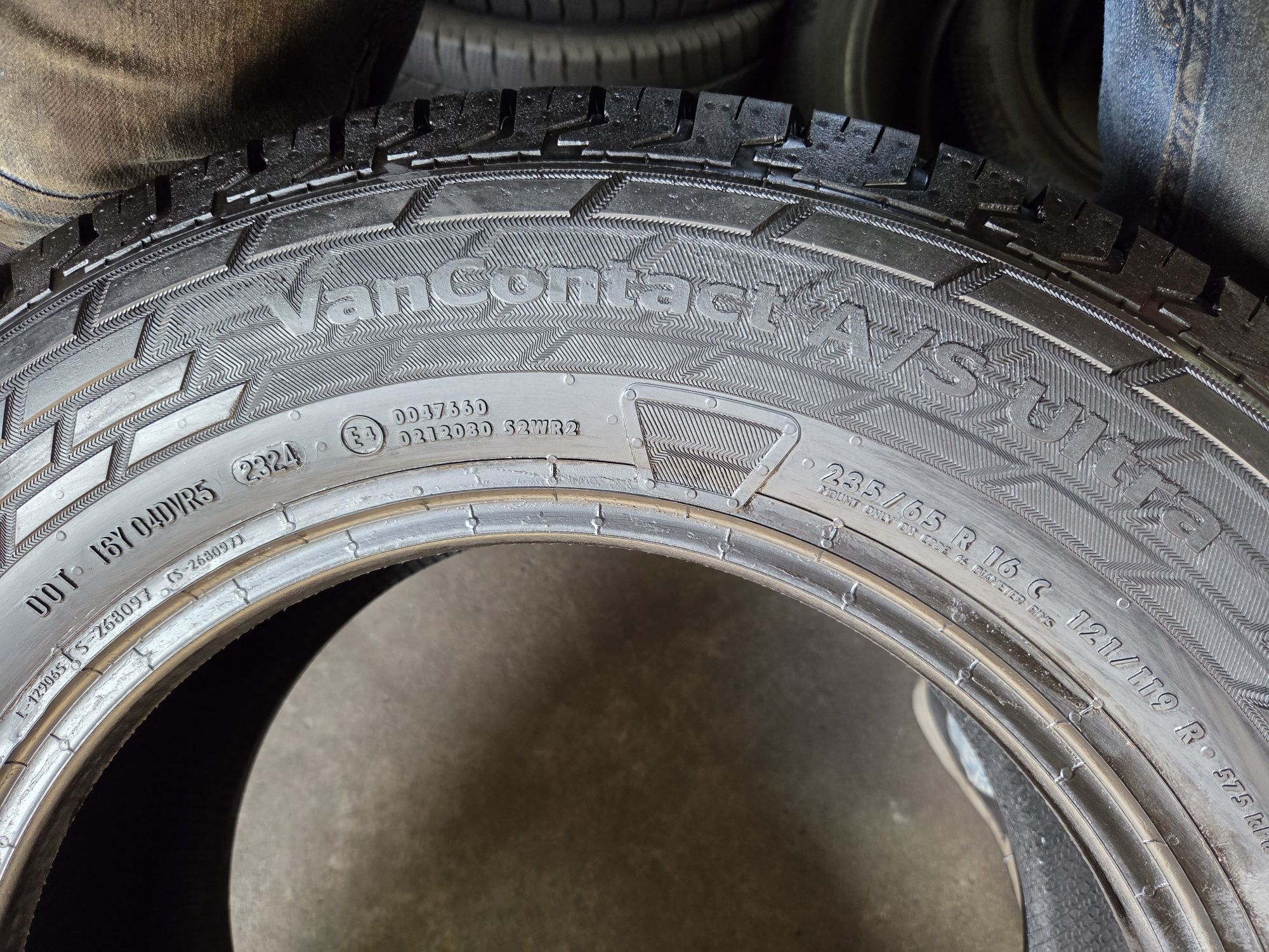 opony  nowe 235/65R16 C Continental VANCONTACT VANCONTACT A/S ULTRA