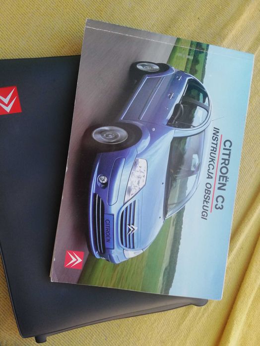 ksiazka instrukcja obsługi po polsku  CITROEN C3