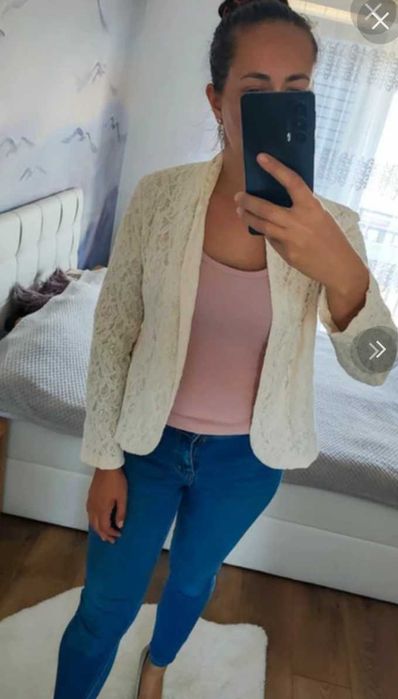 Marynarka koronkowa