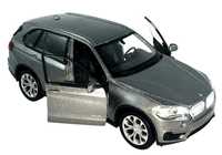 BMW X5 model WELLY 1:34 grafitowy