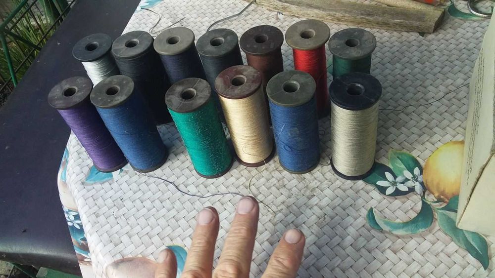 Шелковые отделочные нити