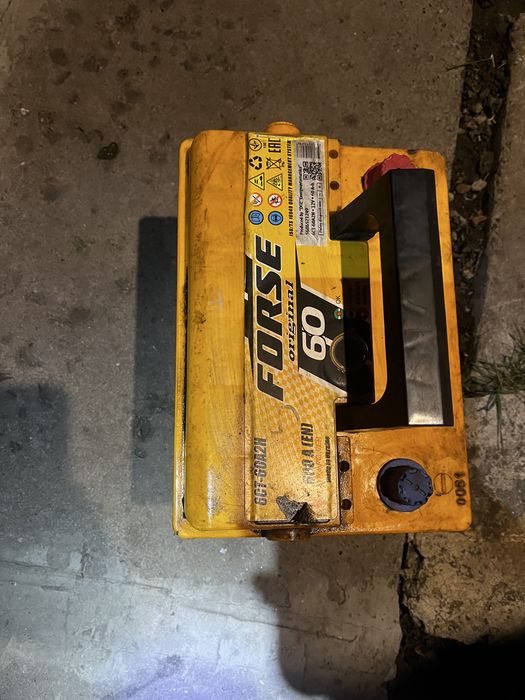 Акумулятор forse 60 з авто