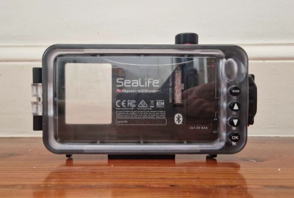 Caixa Sealife foto/video subaquática