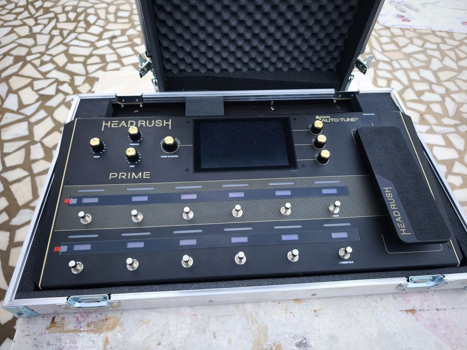 Pedaleira Headrush Prime com case