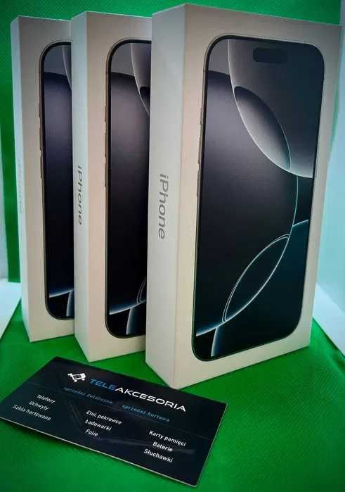 IPHONE 16 PRO 256GB White/Desert od ręki Auchan M PARK PIOTRKÓW TRYB.