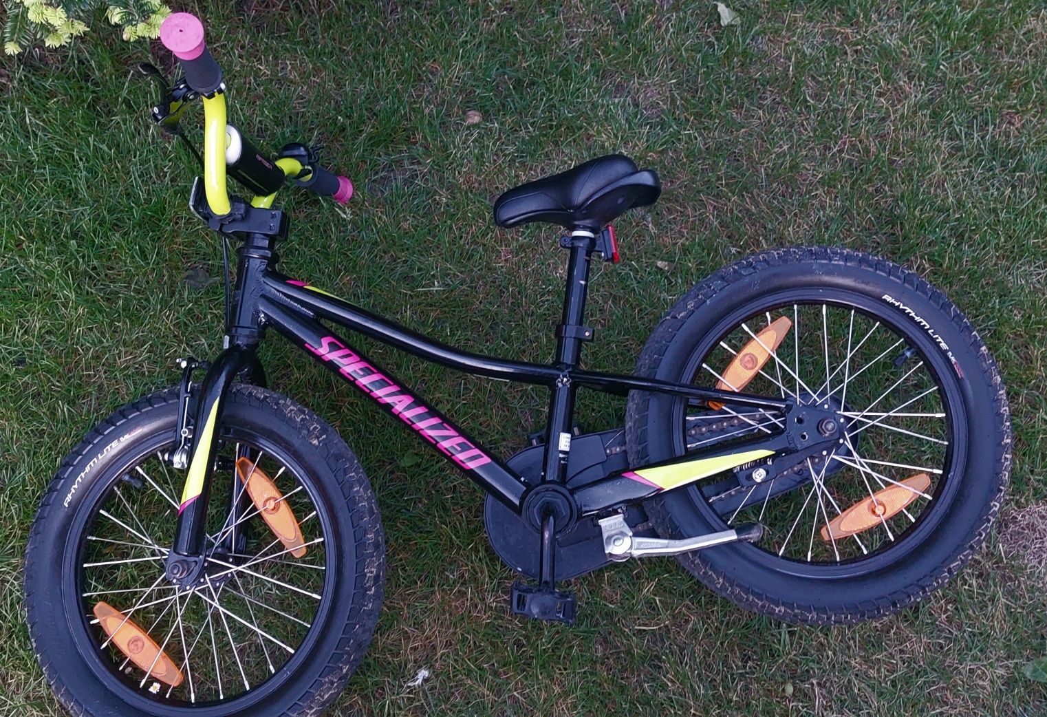 Rower rowerek juniora dla dziecka dzieci Specialized Riprock 16" boczn