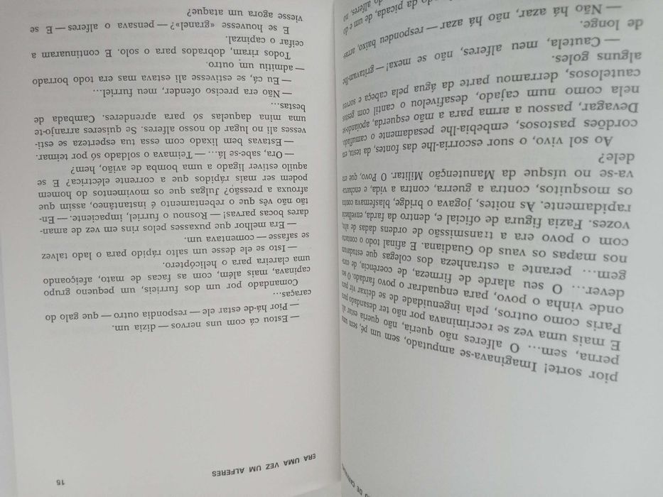 Era uma vez um alferes - Mário de Carvalho