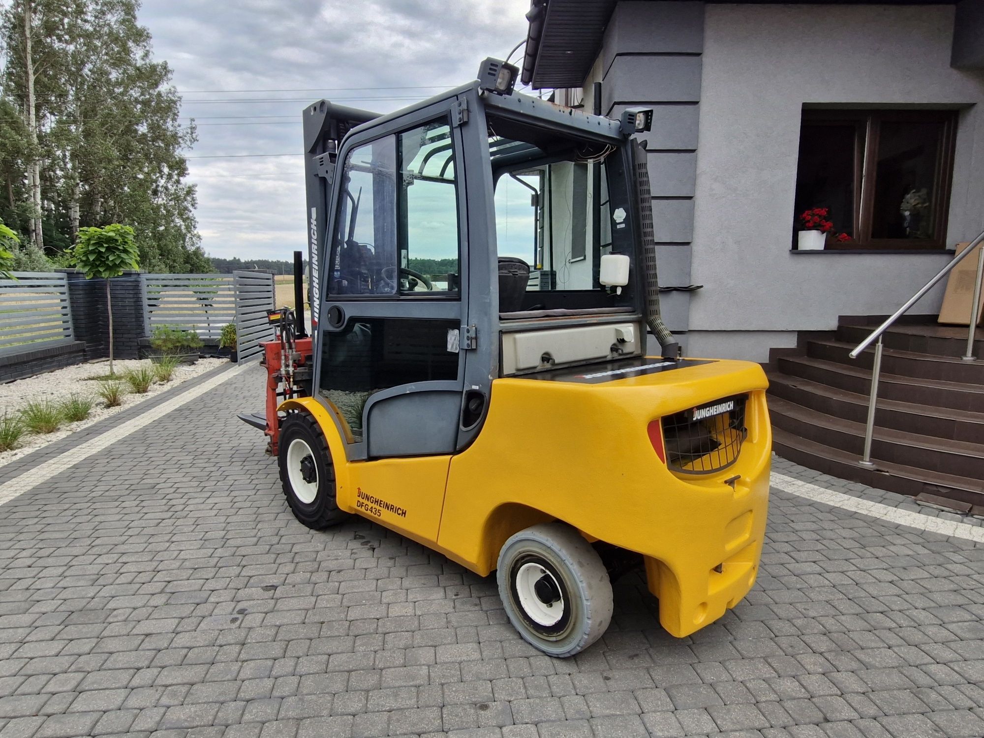 Wózek widłowy Jungheinrich DFG 435 Diesel