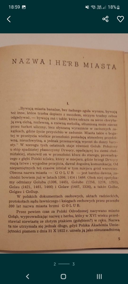 Golub na przestrzeni dziejów