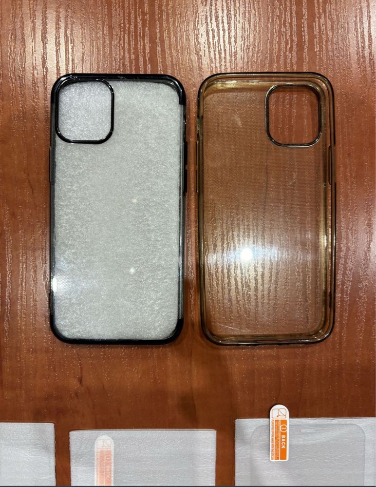 Iphone 12 mini szklo 4 szt+ 2 etui