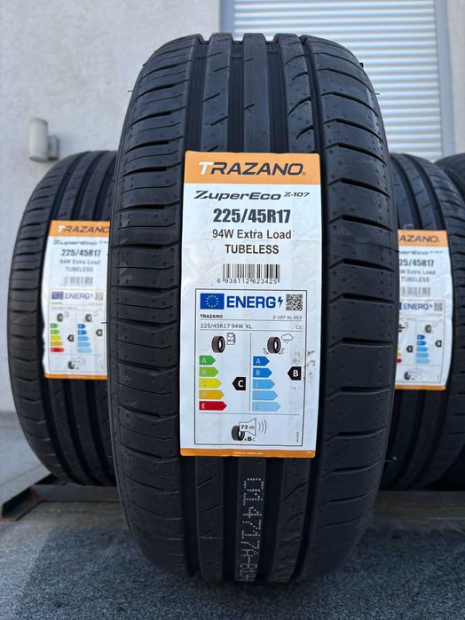 4szt letnie 225/45R17 Trazano Z-107 Sport 94W XL prod. 2024r C,B,72db