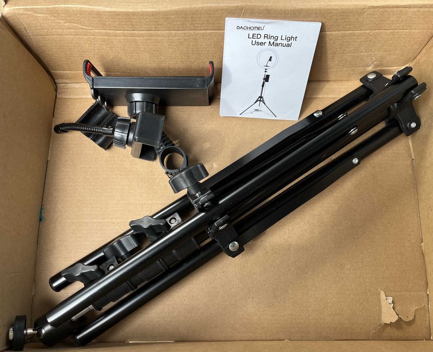 Lampa pierścieniowa  RING STATYW 26 cm