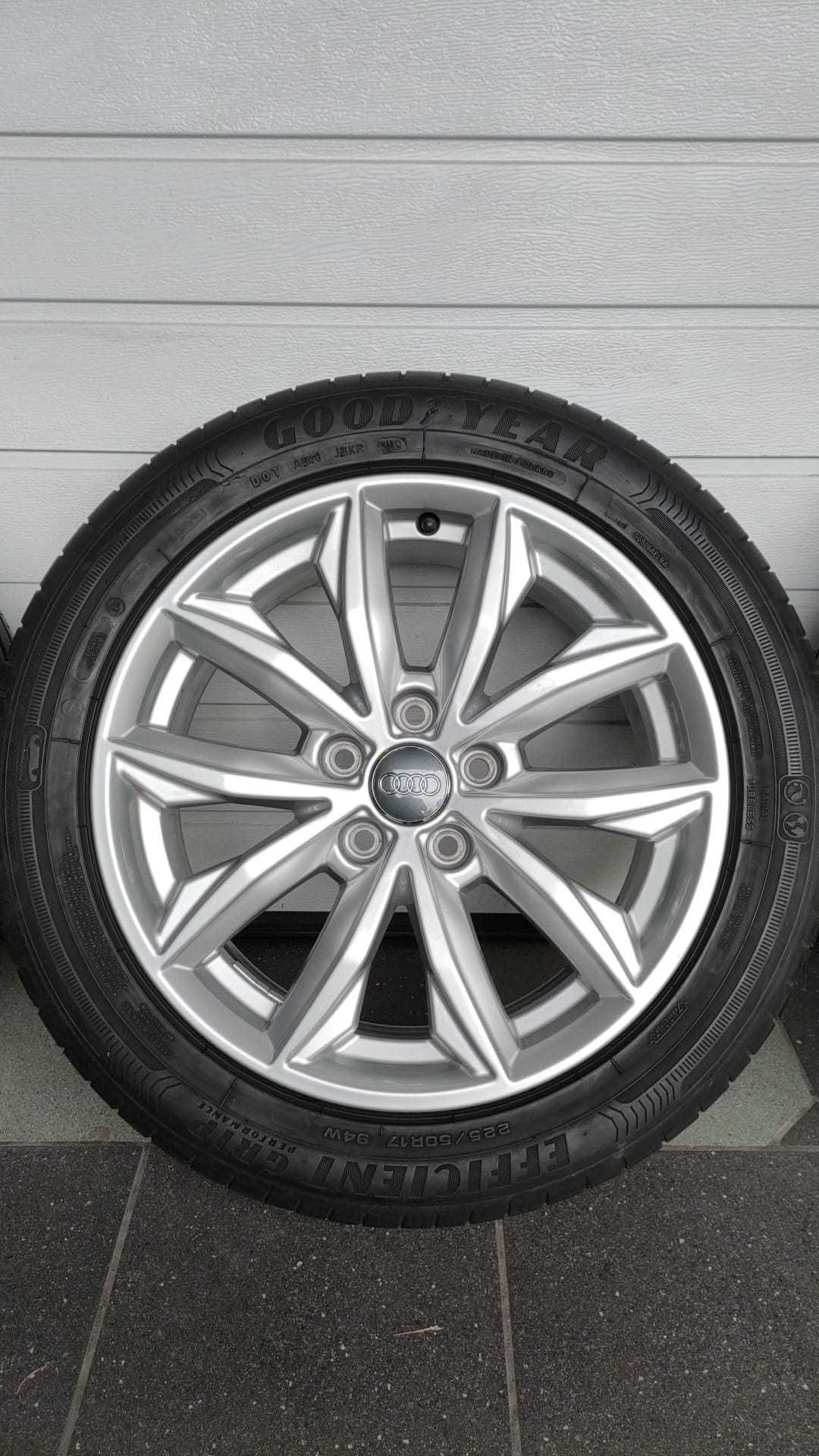 Koła Audi A4 A6 Vw Skoda Seat 17" 5x112 opony lato 225/50/17 (OL1615)