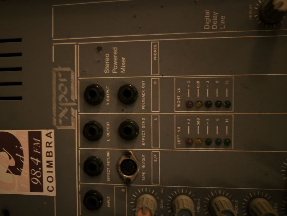 Mesa de Mistura Acústica "Export Professional Audio" 8 canais