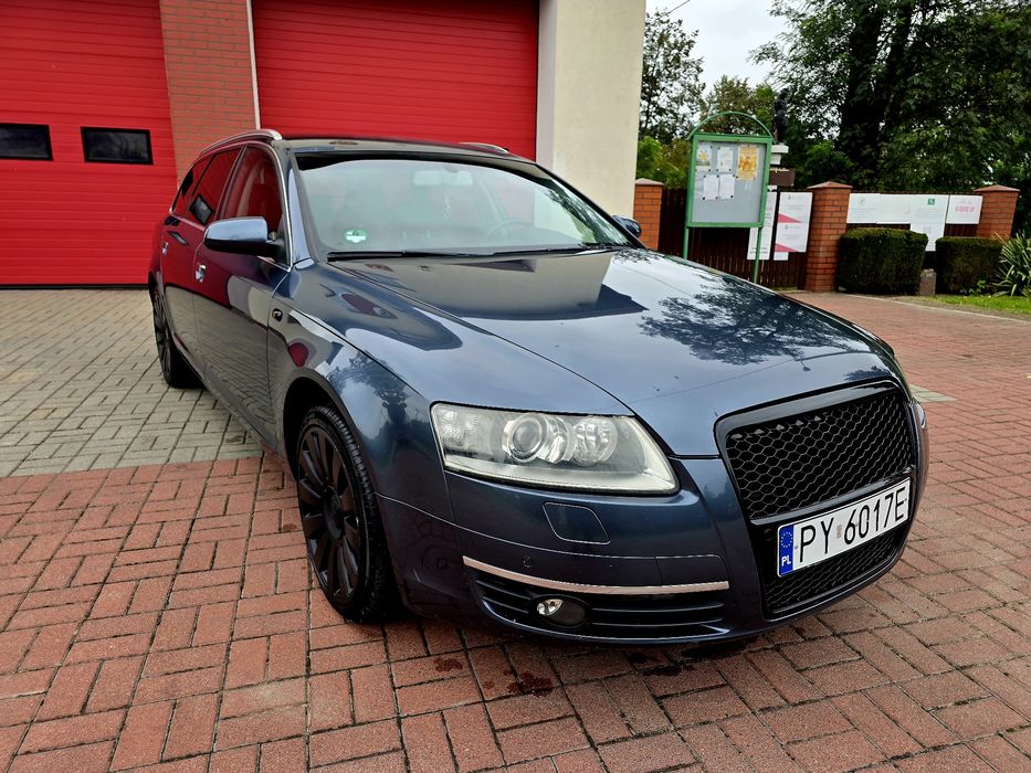 Zamiana Audi A6 C6 Quattro AutomatNaviSkoryGrzaneFoteleKlinaWebasto!