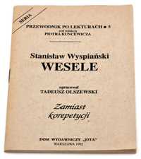 Przewodnik po lekturach 5 - Wesele - Stanisław Wyspiański