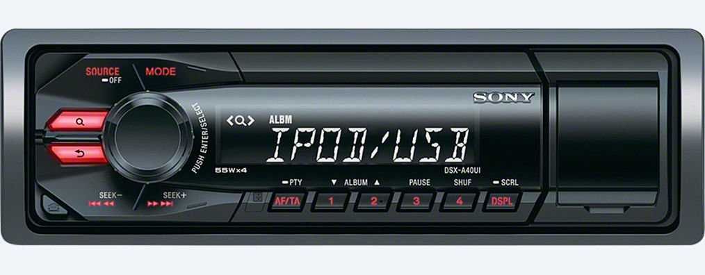 Radio samochodowe Sony DSX-A40UI CD USB AUX