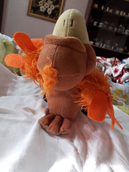 Мягка іграшка. Попугай.