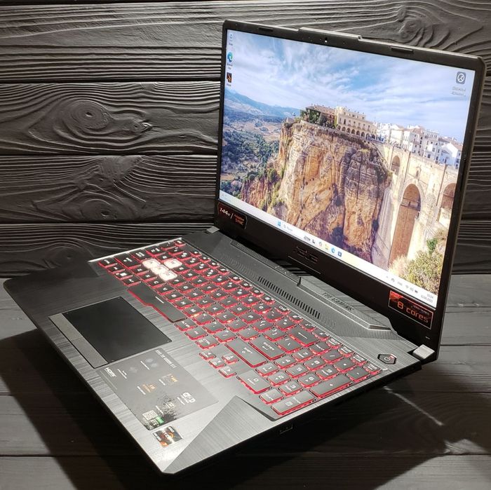 Ігровий ноутбук ASUS TUF Gaming A15 Ryzen 7 5800H/16/512/RTX3060, 6GB