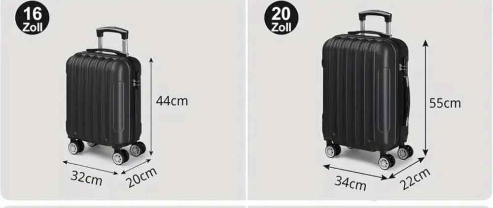 2 Mala viagem novas, nunca usadas.