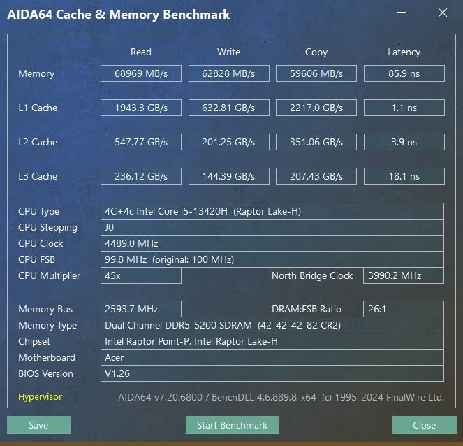 Модуль пам'ять Micron DDR 5 , 2x8 16 gb 5600