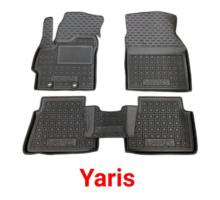 Коврики, Коврик, Поліки, Полік, Toyota, Тойота, Резинові