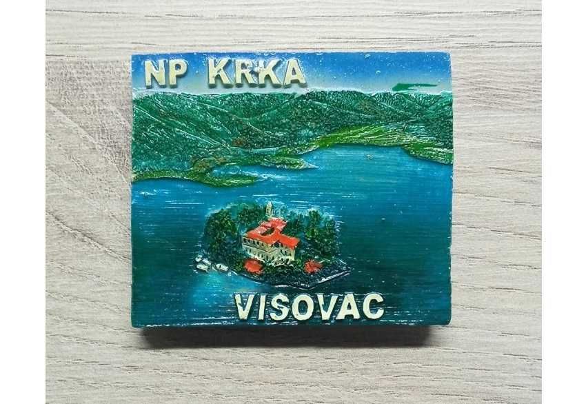 VISOVAC KLASZTOR Chorwacja Magnes na lodówkę C36