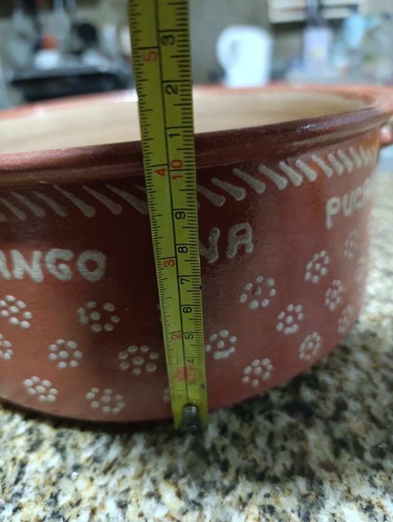 Púcara antiga de barro